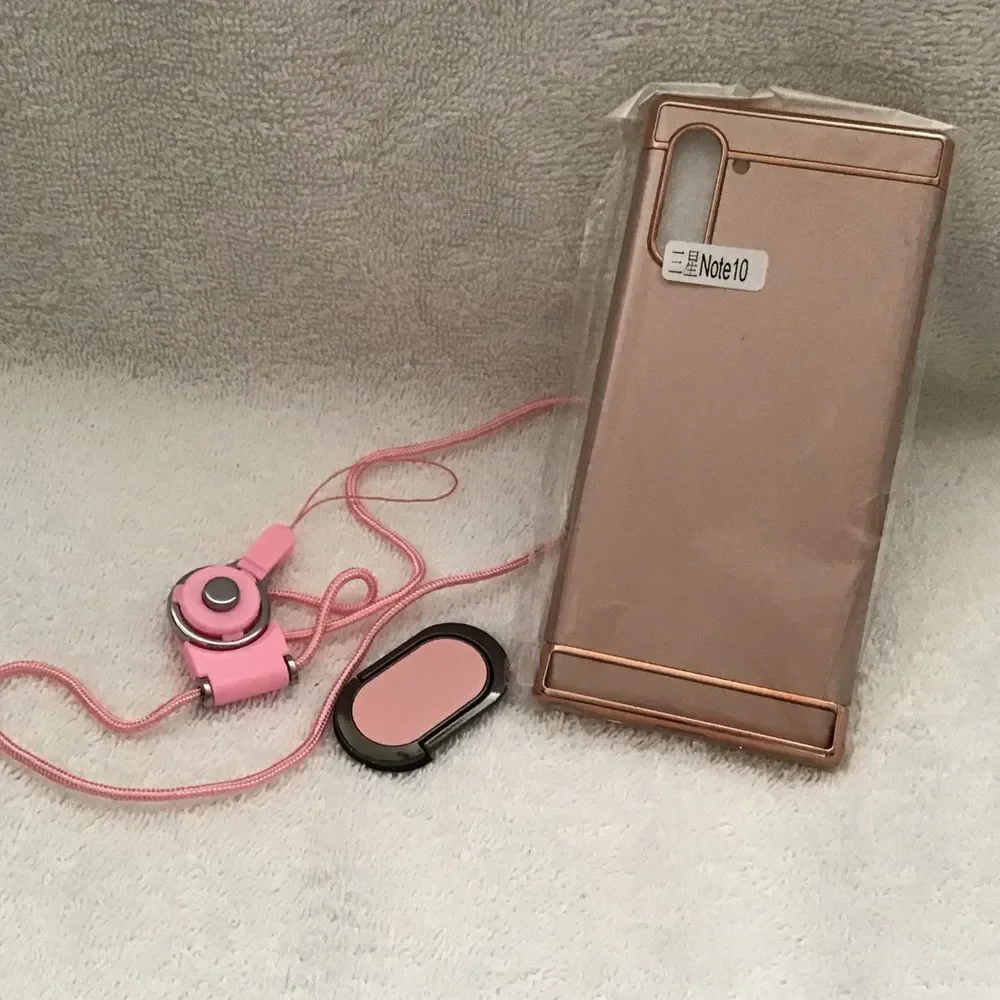 Classy Samsung Note 10 Phone Case With Lanyard